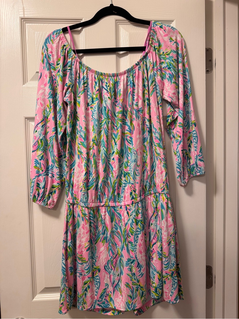 Lilly Pulitzer Pink Mermaid Romper